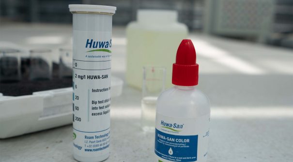 Smit Kwekerijen chose Huwa-San TR-50 as product of choice for its water disinfection