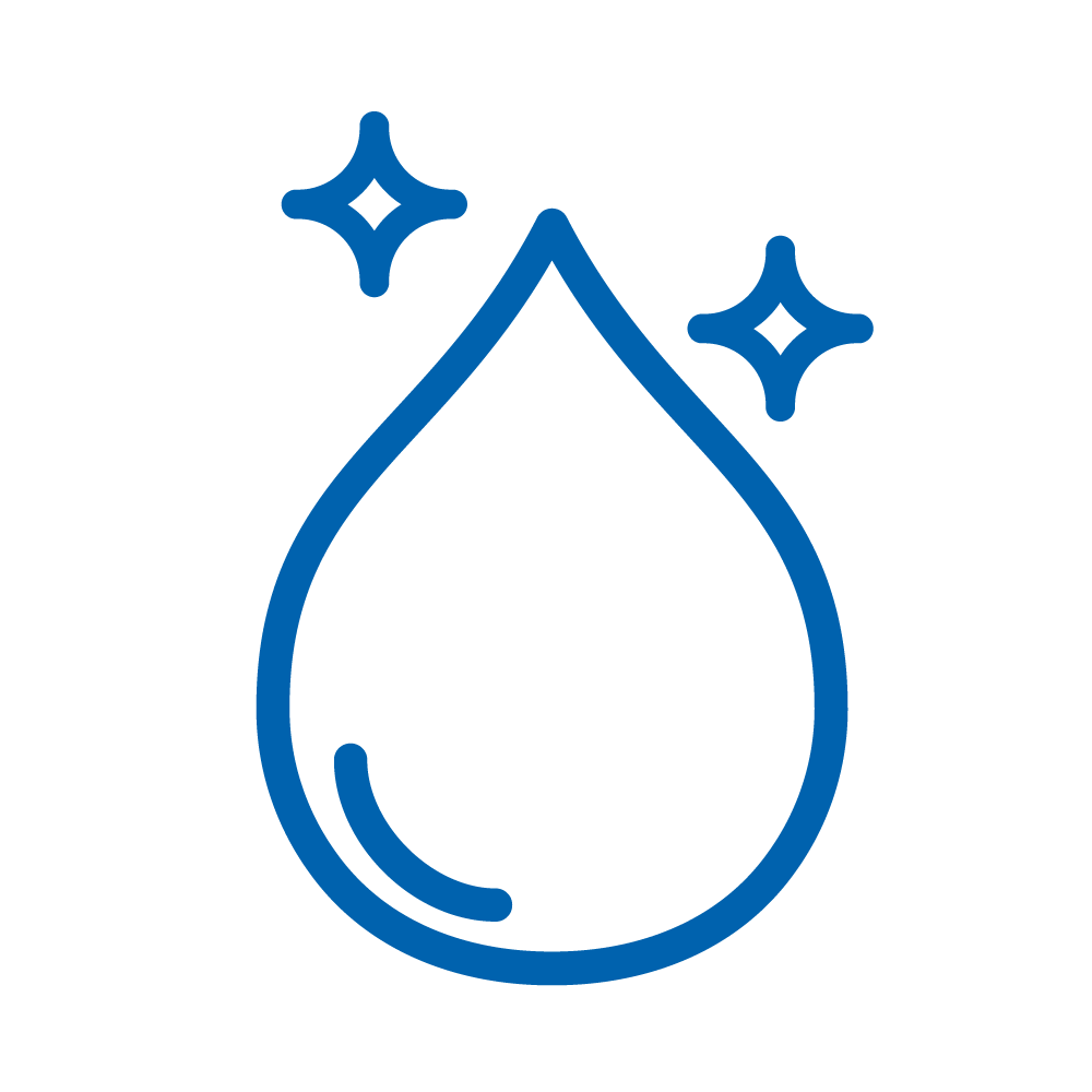 Protects water from deterioration caused by microorganisms