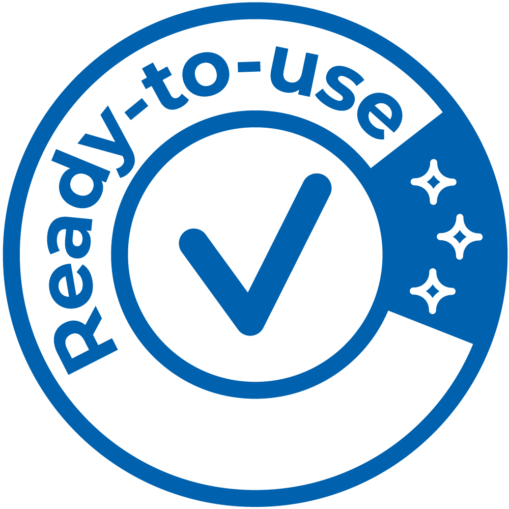 Ready to use